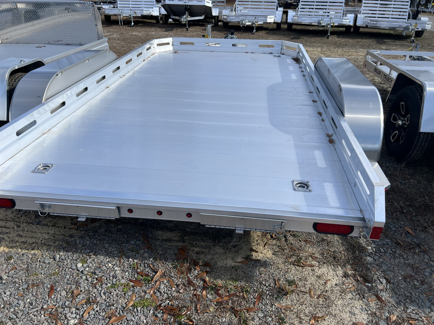 New 2026 Aluma 7812TA-EL-R-RTD Utility Trailer