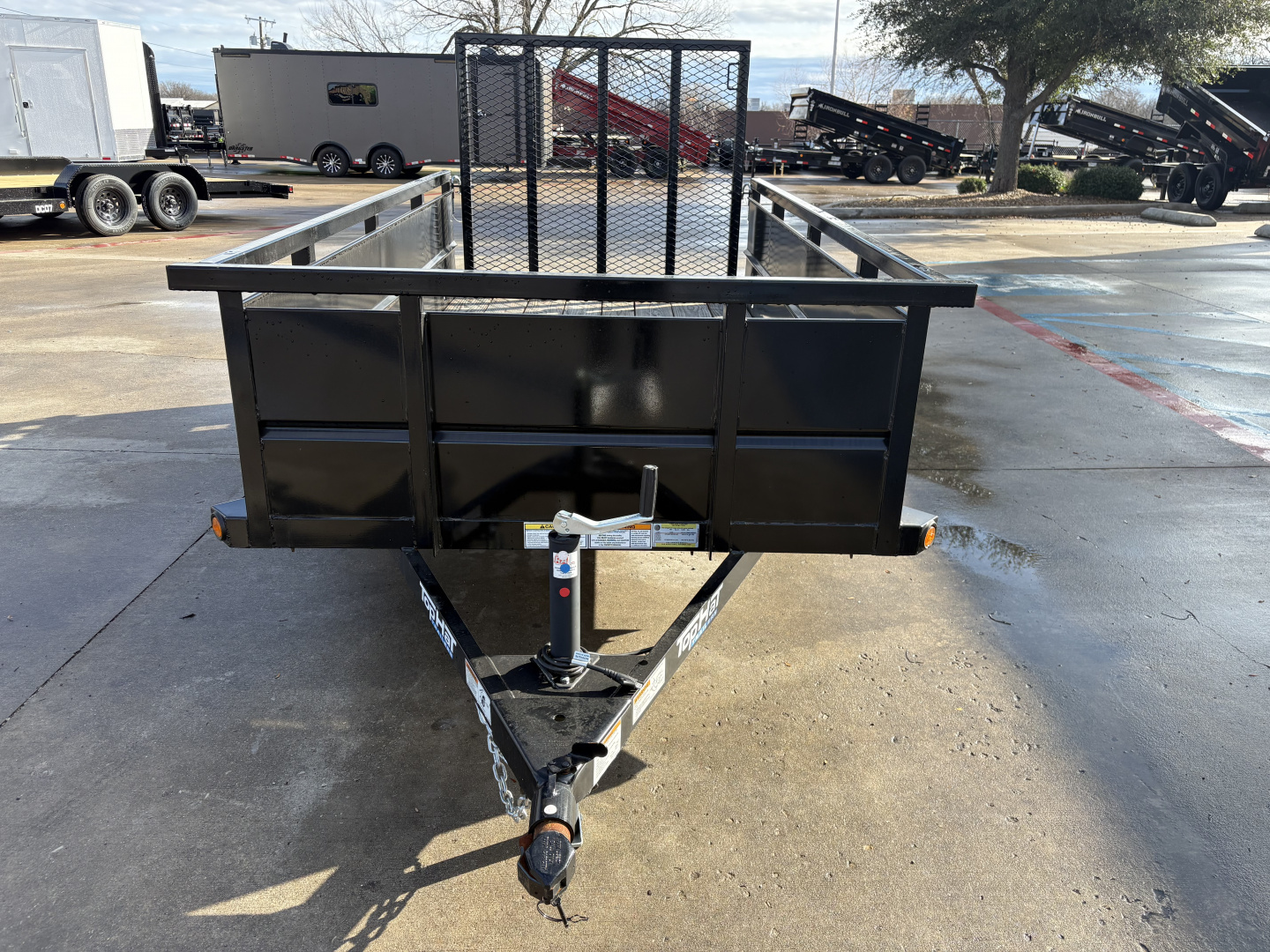 New 2025 Top Hat Trailers MRA 10X60 Landscape Trailer