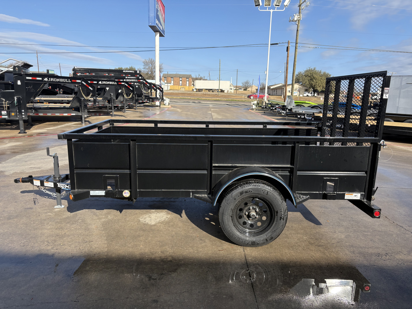 New 2025 Top Hat Trailers MRA 10X60 Landscape Trailer