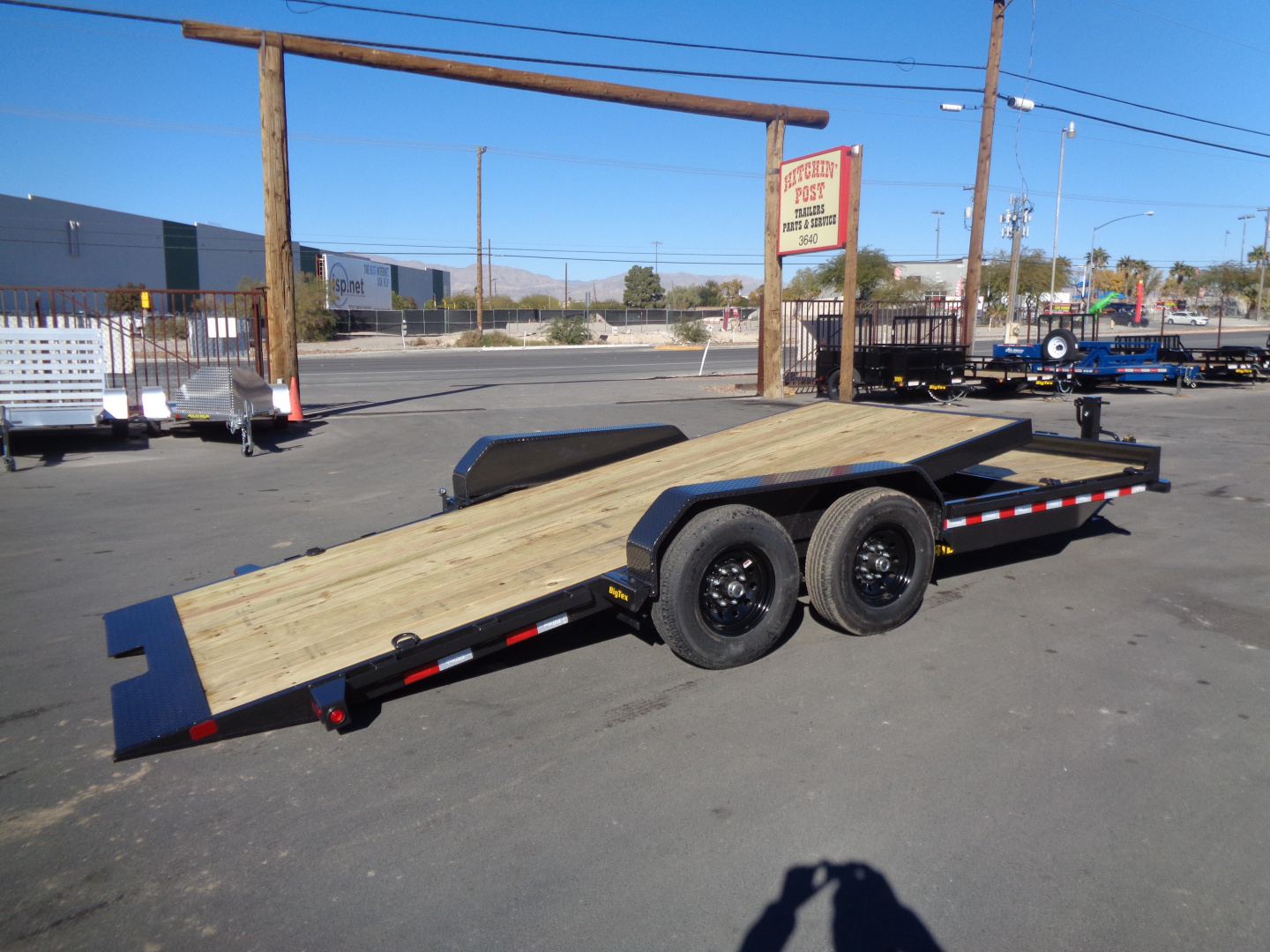 New 2026 Big Tex Trailers * 14TL-20 * 20Ft 14k Heavy Duty Tilt Bed 14k Equipment Trailer w/ Front Stationary Deck