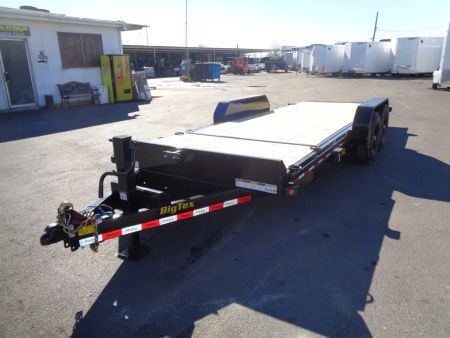 New 2026 Big Tex Trailers * 14TL-20 * 20Ft 14k Heavy Duty Tilt Bed 14k Equipment Trailer w/ Front Stationary Deck