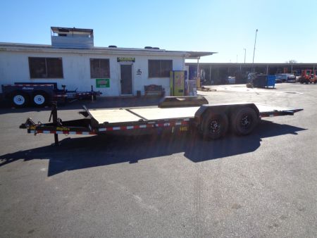 New 2026 Big Tex Trailers * 14TL-20 * 20Ft 14k Heavy Duty Tilt Bed 14k Equipment Trailer w/ Front Stationary Deck