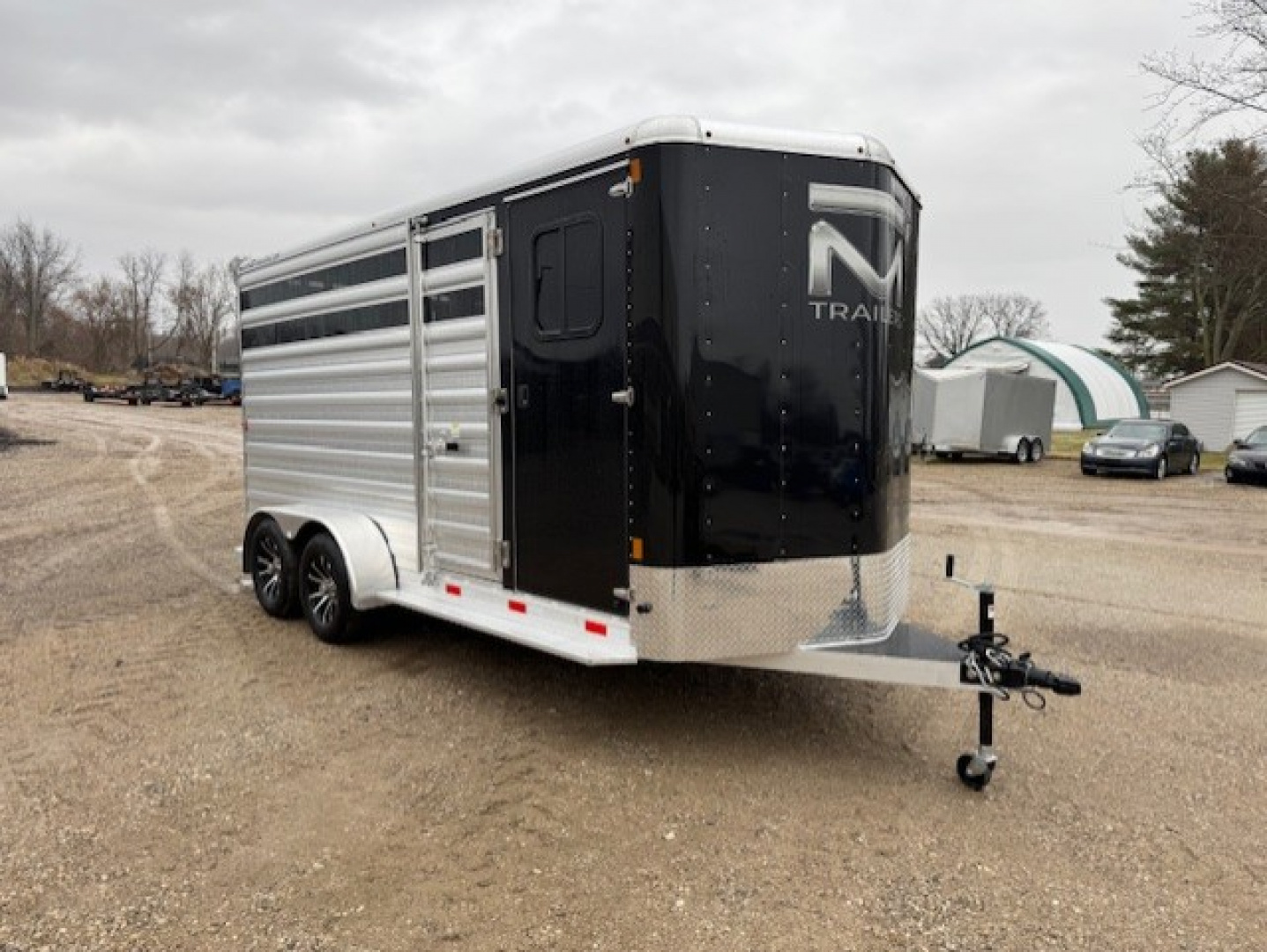 New 2026 Bar-M Trailers STC-17 Stock / Stock Combo Trailer