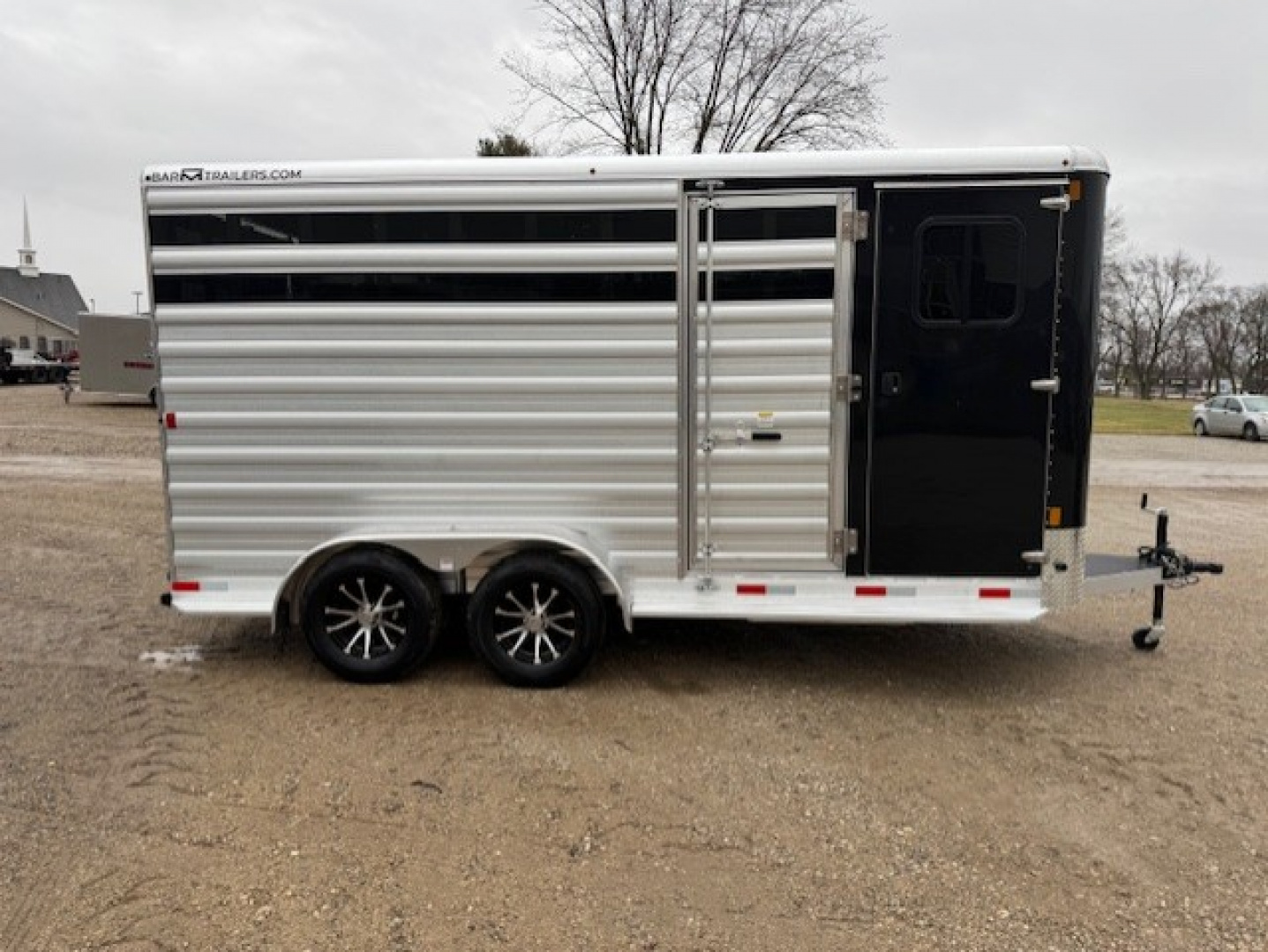 New 2026 Bar-M Trailers STC-17 Stock / Stock Combo Trailer