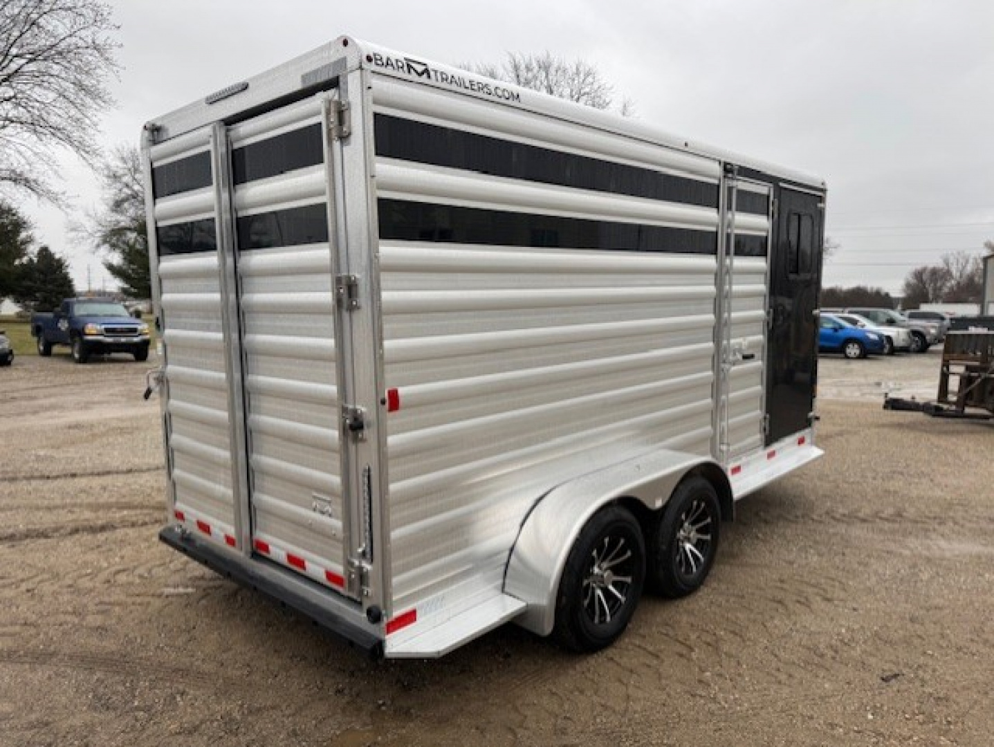New 2026 Bar-M Trailers STC-17 Stock / Stock Combo Trailer