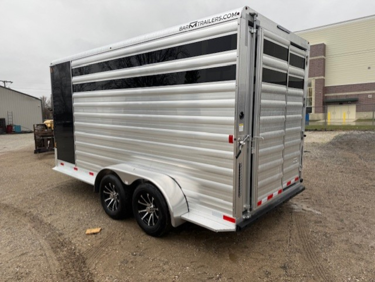 New 2026 Bar-M Trailers STC-17 Stock / Stock Combo Trailer