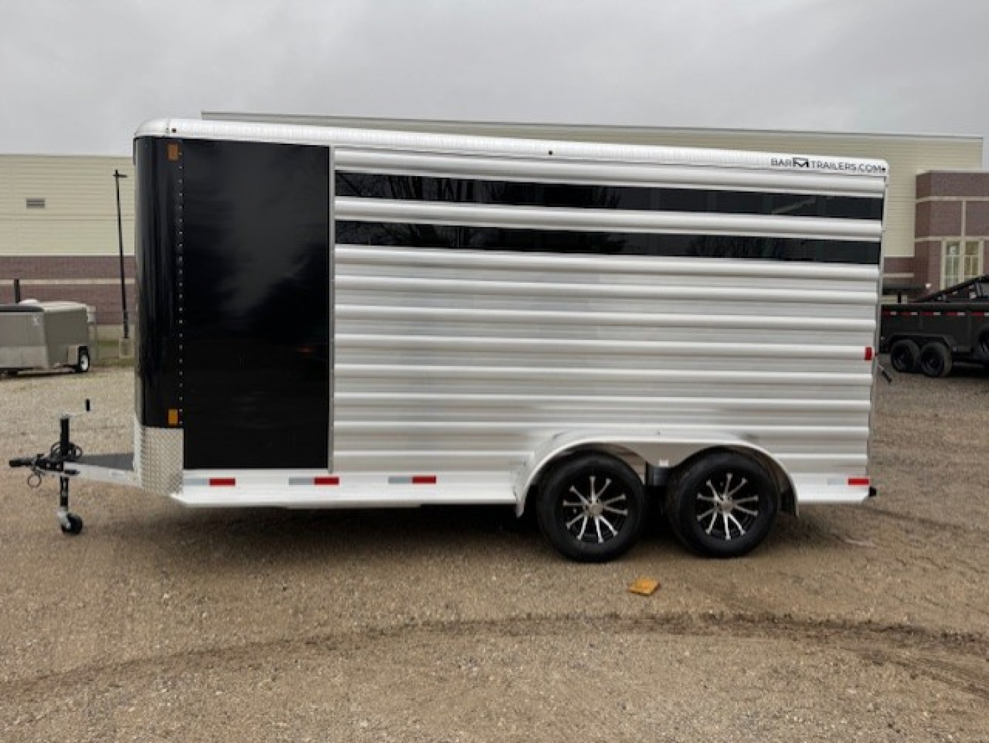 New 2026 Bar-M Trailers STC-17 Stock / Stock Combo Trailer