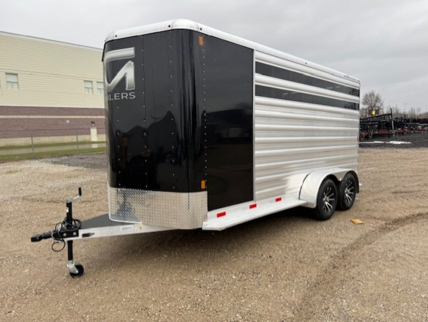 New 2026 Bar-M Trailers STC-17 Stock / Stock Combo Trailer