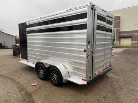 New 2026 Bar-M Trailers STC-17 Stock / Stock Combo Trailer
