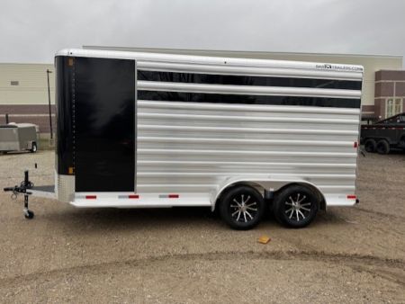 New 2026 Bar-M Trailers STC-17 Stock / Stock Combo Trailer