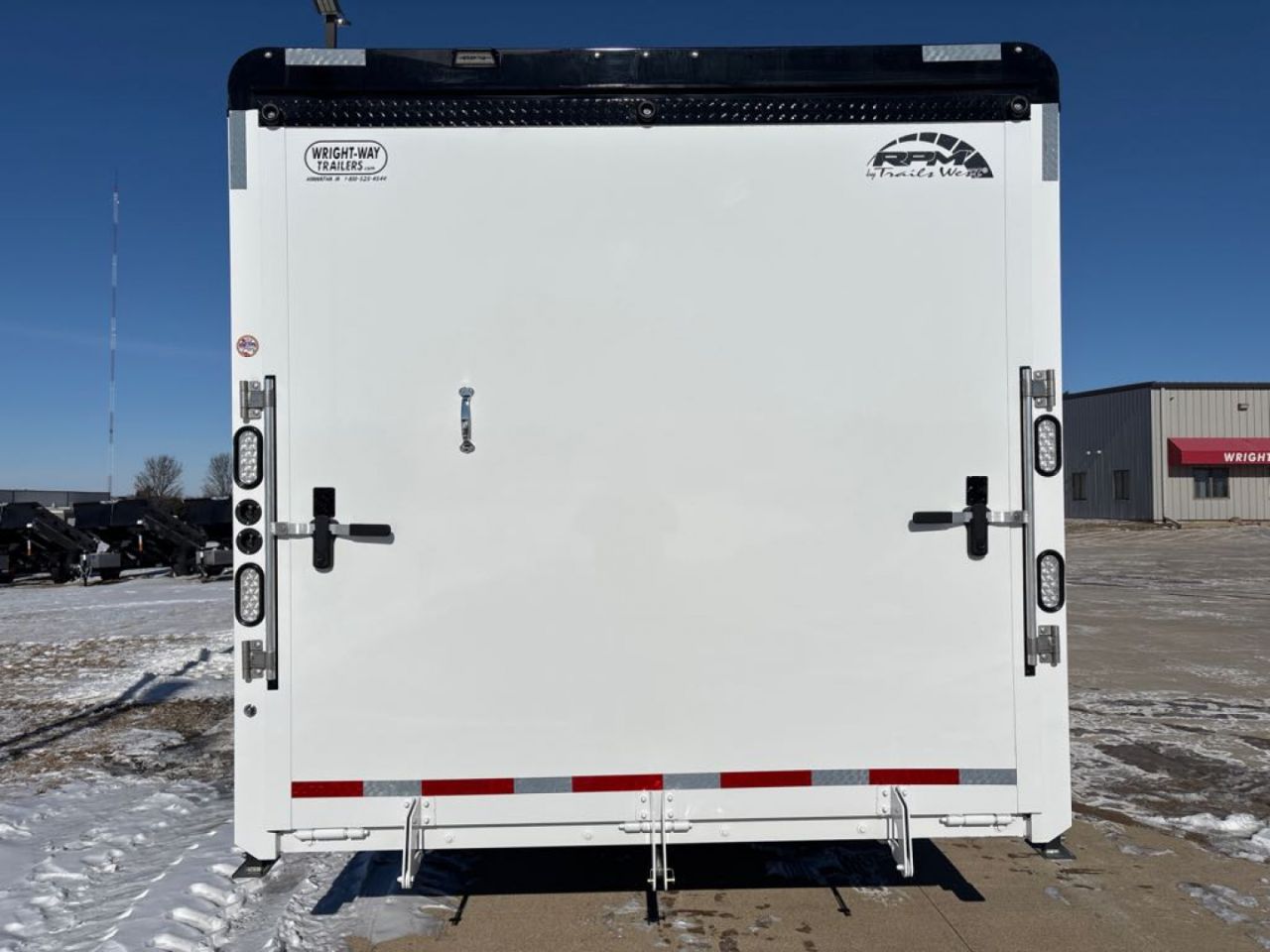 New 2026 Trails West RPM GN 28' Snowmobile Trailer