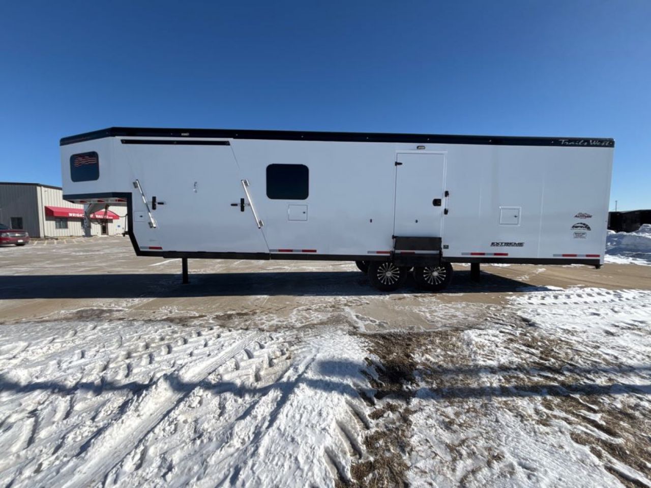 New 2026 Trails West RPM GN 28' Snowmobile Trailer