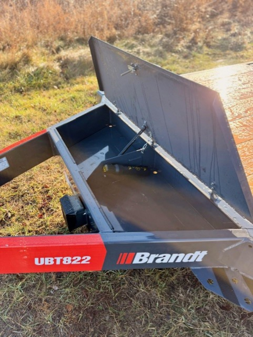 New 2026 Brandt 22ft UBT822 Equipment Tilt Trailer