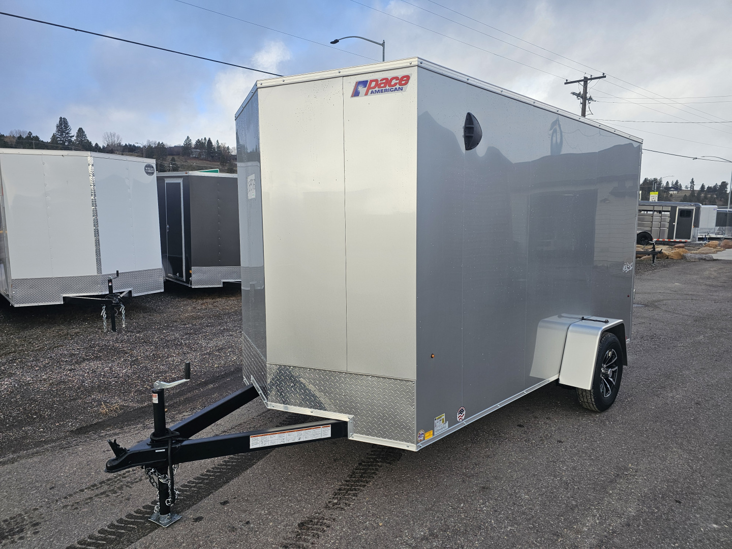 New 2026 Pace 6x12 Enclosed Cargo Trailer