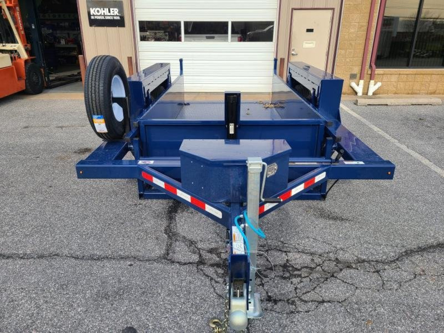 New 6'2" x 14 Air Tow 3D-14 Drop-Deck/Dump Dump Trailer 16k