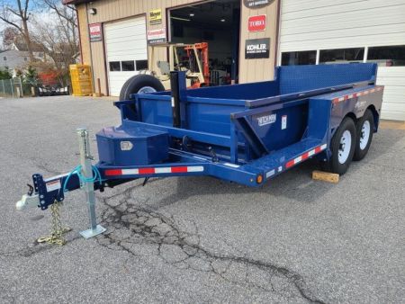 New 6'2" x 14 Air Tow 3D-14 Drop-Deck/Dump Dump Trailer 16k