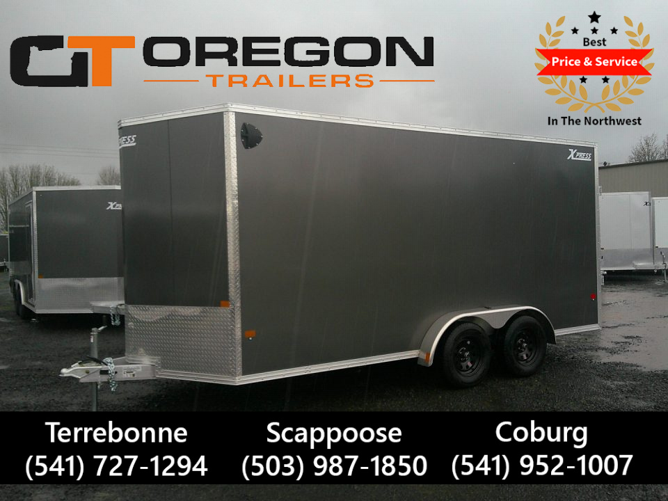 New 2026 ALCOM 7.4x16 Cargo / Enclosed Trailer 7K