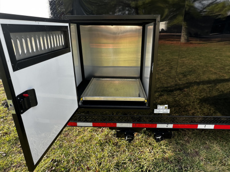 New 2027 8.5x32 7'6" Interior -Race/Bathroom Trailer- Finished Interior-5200lb Triple Torsion-Awning-Escape Door