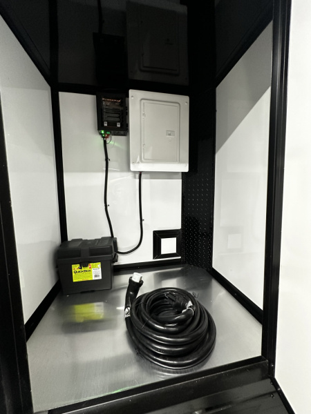 New 2027 8.5x32 7'6" Interior -Race/Bathroom Trailer- Finished Interior-5200lb Triple Torsion-Awning-Escape Door