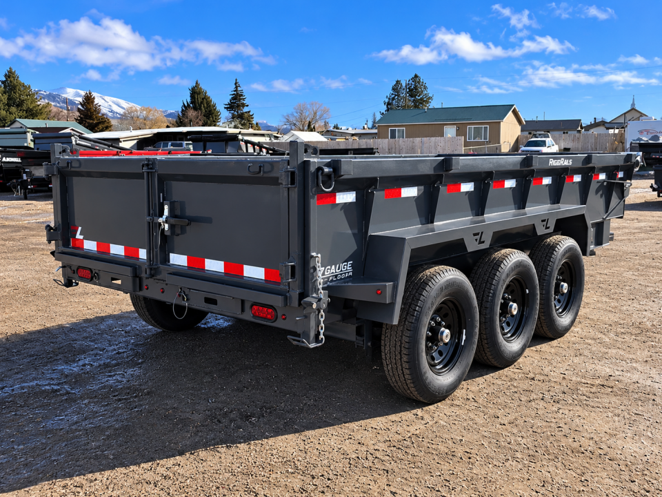 New 2026 Lamar 7x16 21k Dump Trailer