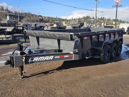 New 2026 Lamar 7x16 21k Dump Trailer