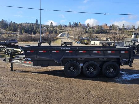 New 2026 Lamar 7x16 21k Dump Trailer