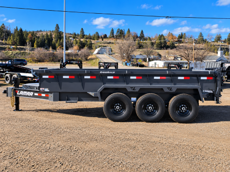 New 2026 Lamar 7x16 21k Dump Trailer