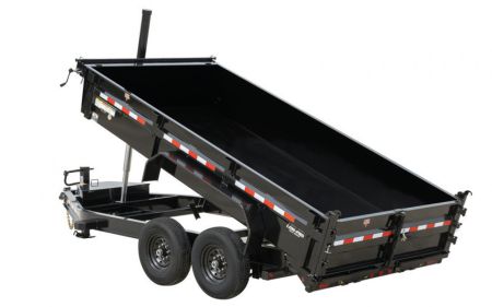 New 2026 PJ 14' Low Pro Telescopic Dump (DT1)