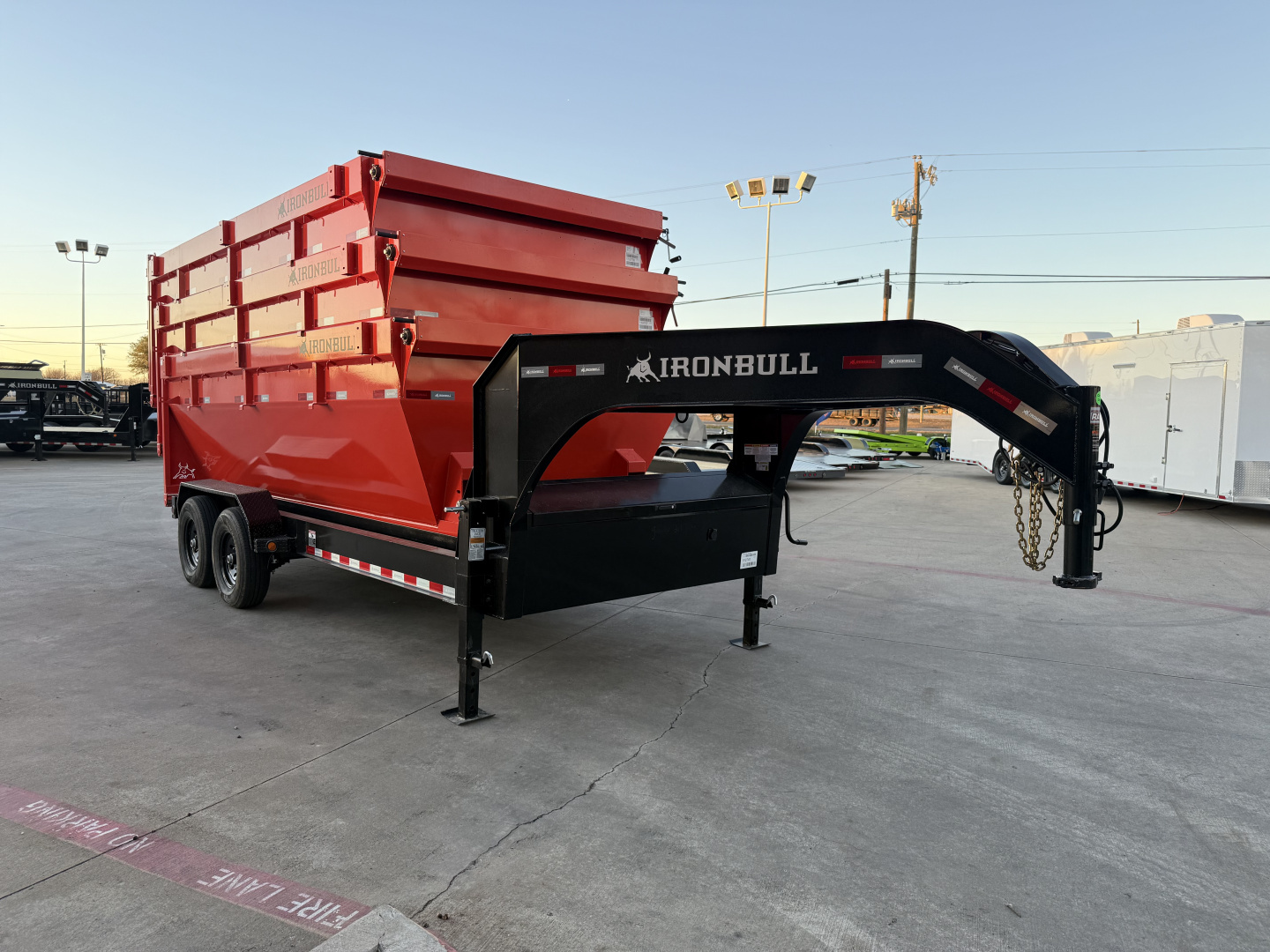 New 2026 Iron Bull DBG14 83x16 14k Dump Trailer