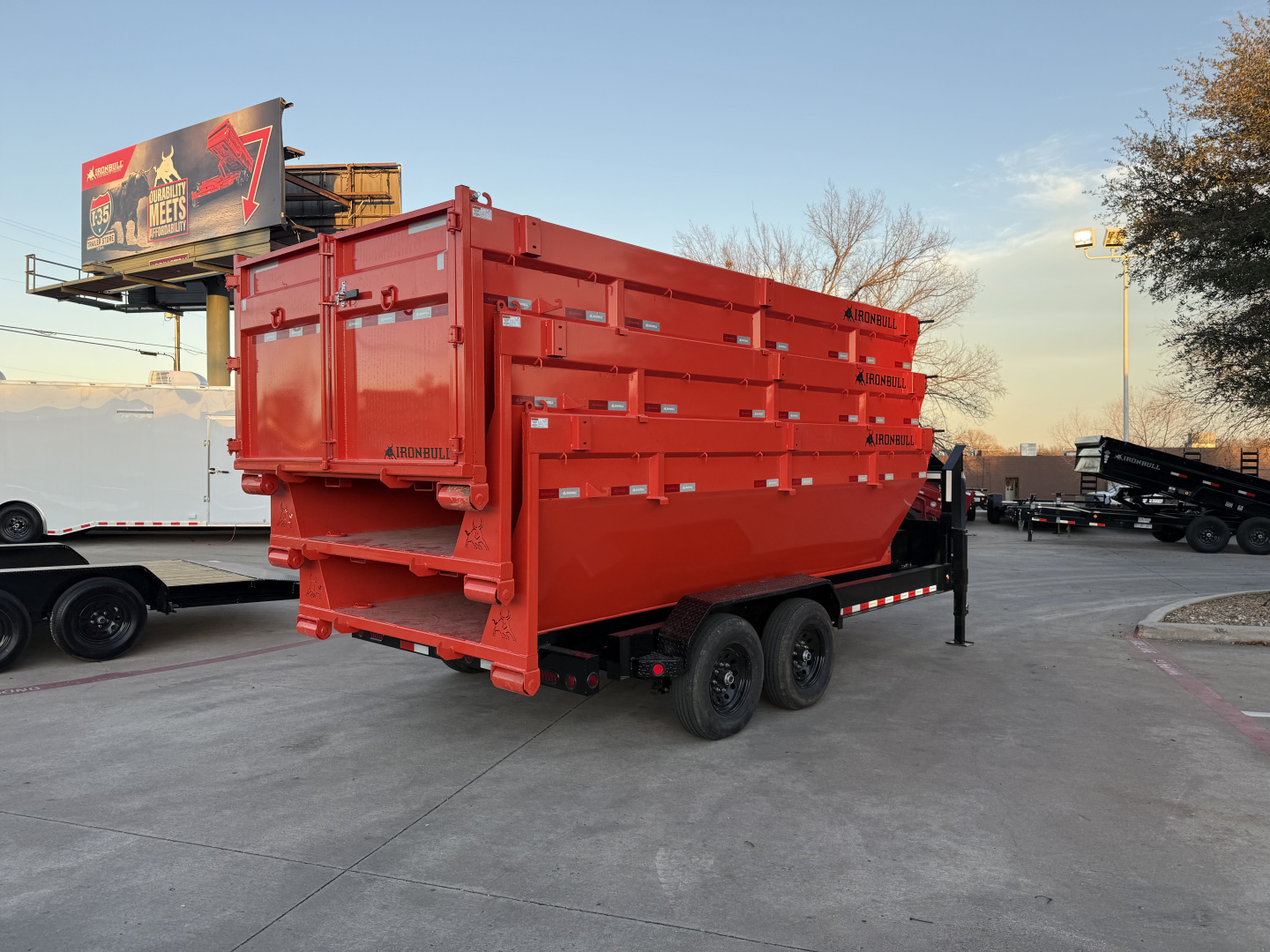 New 2026 Iron Bull DBG14 83x16 14k Dump Trailer