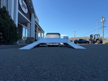 New Aluma 6'9" x 20' Executive Series Open Car Tilt Trailer 9.9K