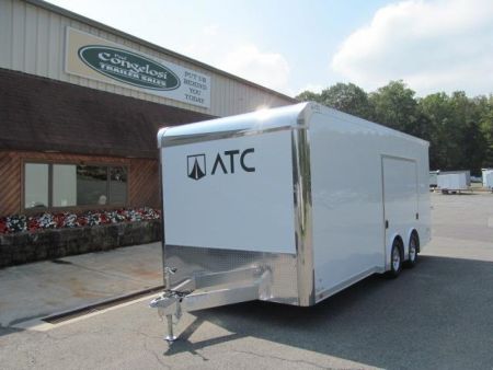 New ATC ROM 300 8.5 X 20 10K Exterior Package and Premium Escape Door Car / Racing Trailer