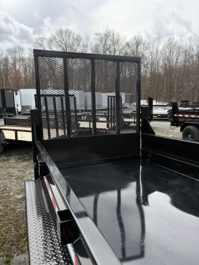 New Sure-Trac 5 x 10 Low Profile Homeowner Dump Trailer  7K TA Single Ram