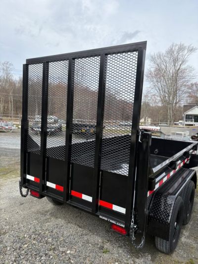 New Sure-Trac 5 x 10 Low Profile Homeowner Dump Trailer  7K TA Single Ram