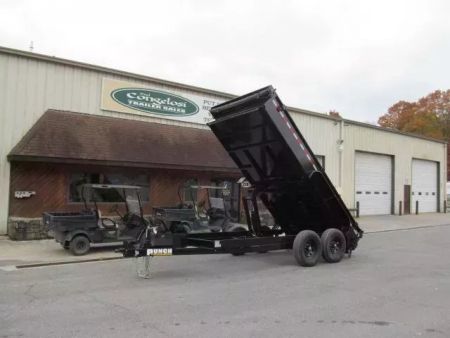 New Punch Trailers 7 X 14 14K Scissor Dump Trailer