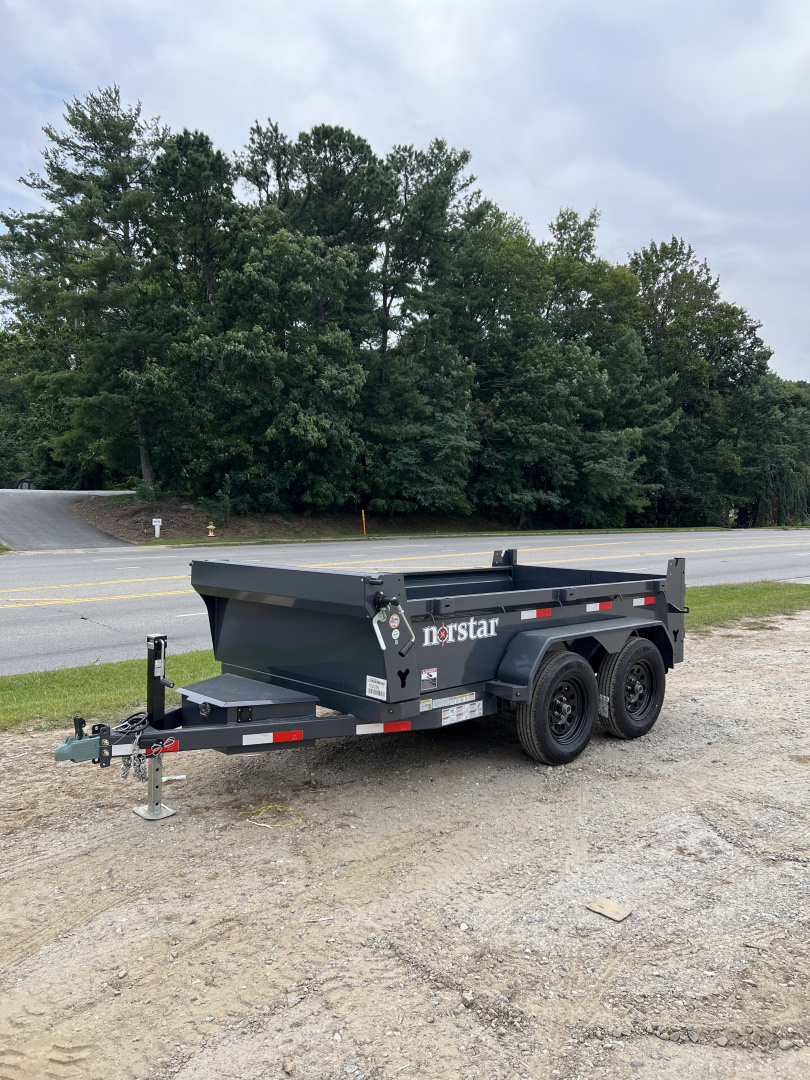 New 2026 Norstar DCB Series / 60" X 10' / 2-3,500# Electric Brake Axles / Scissor Hoist / Barn Door Rear Gates