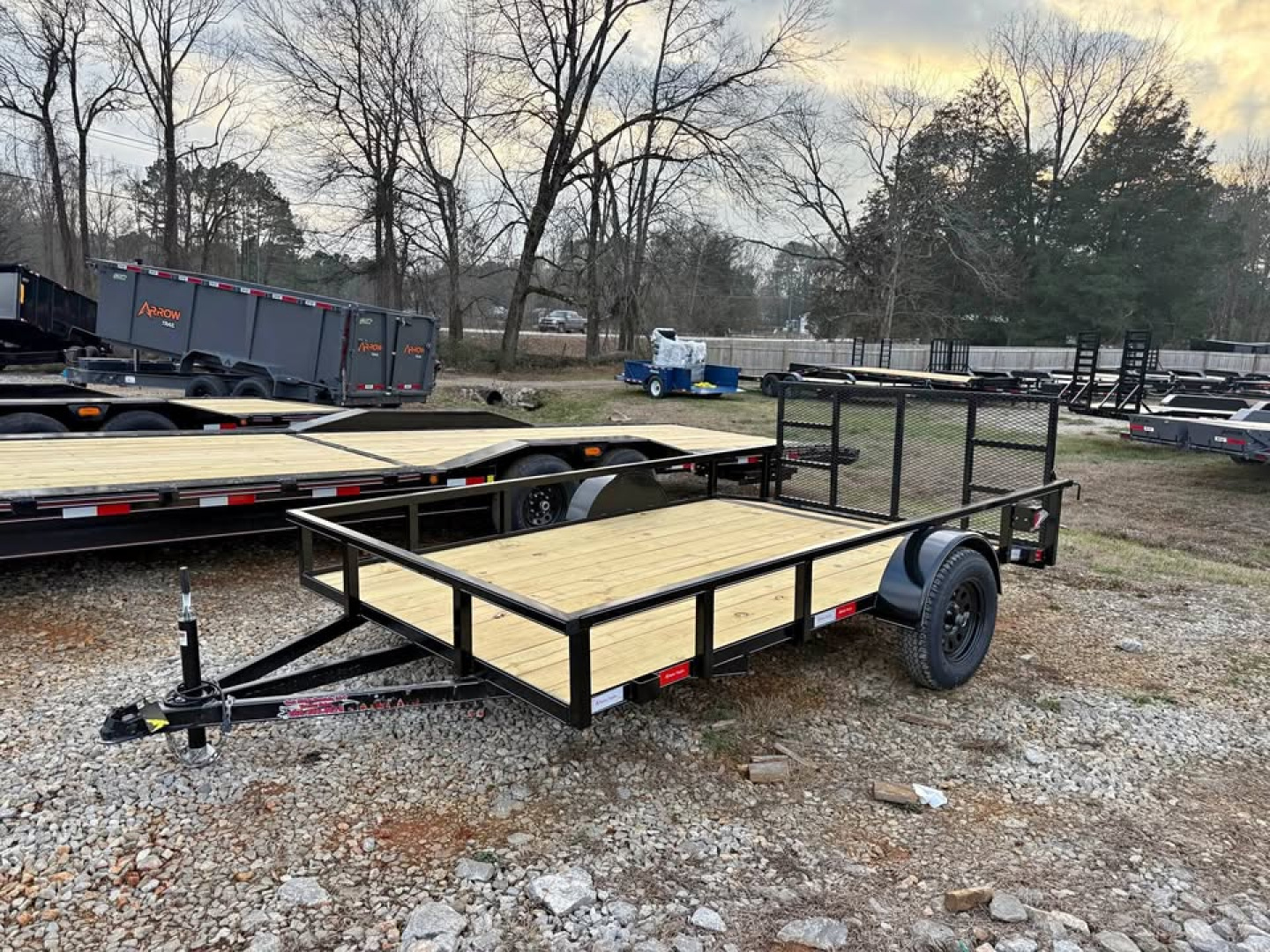 New 2026 Oak Ridge 7x12SA Utility Trailer