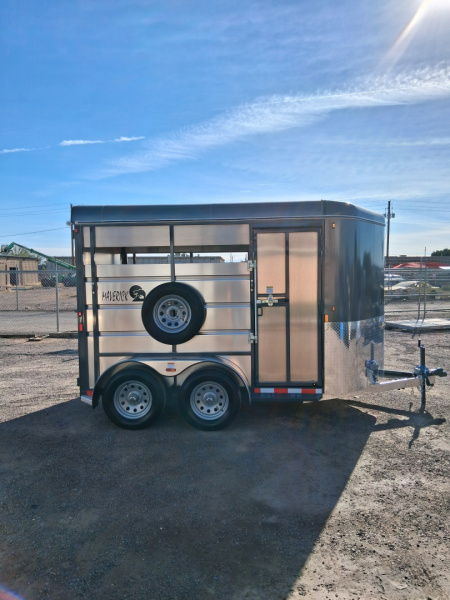 New 2026 Maverick Trailers 12' STOCK Stock / Stock Combo Trailer