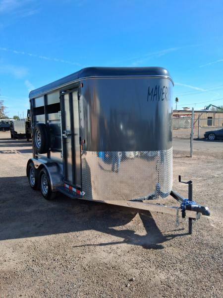 New 2026 Maverick Trailers 12' STOCK Stock / Stock Combo Trailer