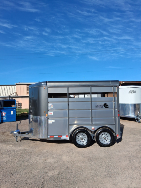 New 2026 Maverick Trailers 12' STOCK Stock / Stock Combo Trailer