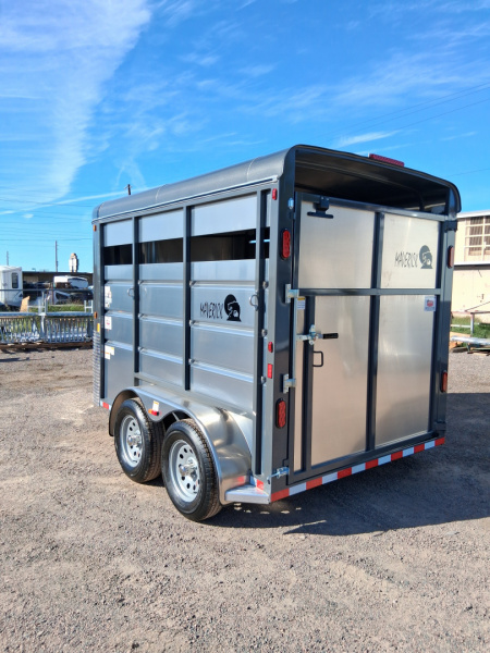 New 2026 Maverick Trailers 12' STOCK Stock / Stock Combo Trailer