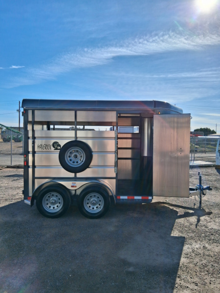 New 2026 Maverick Trailers 12' STOCK Stock / Stock Combo Trailer