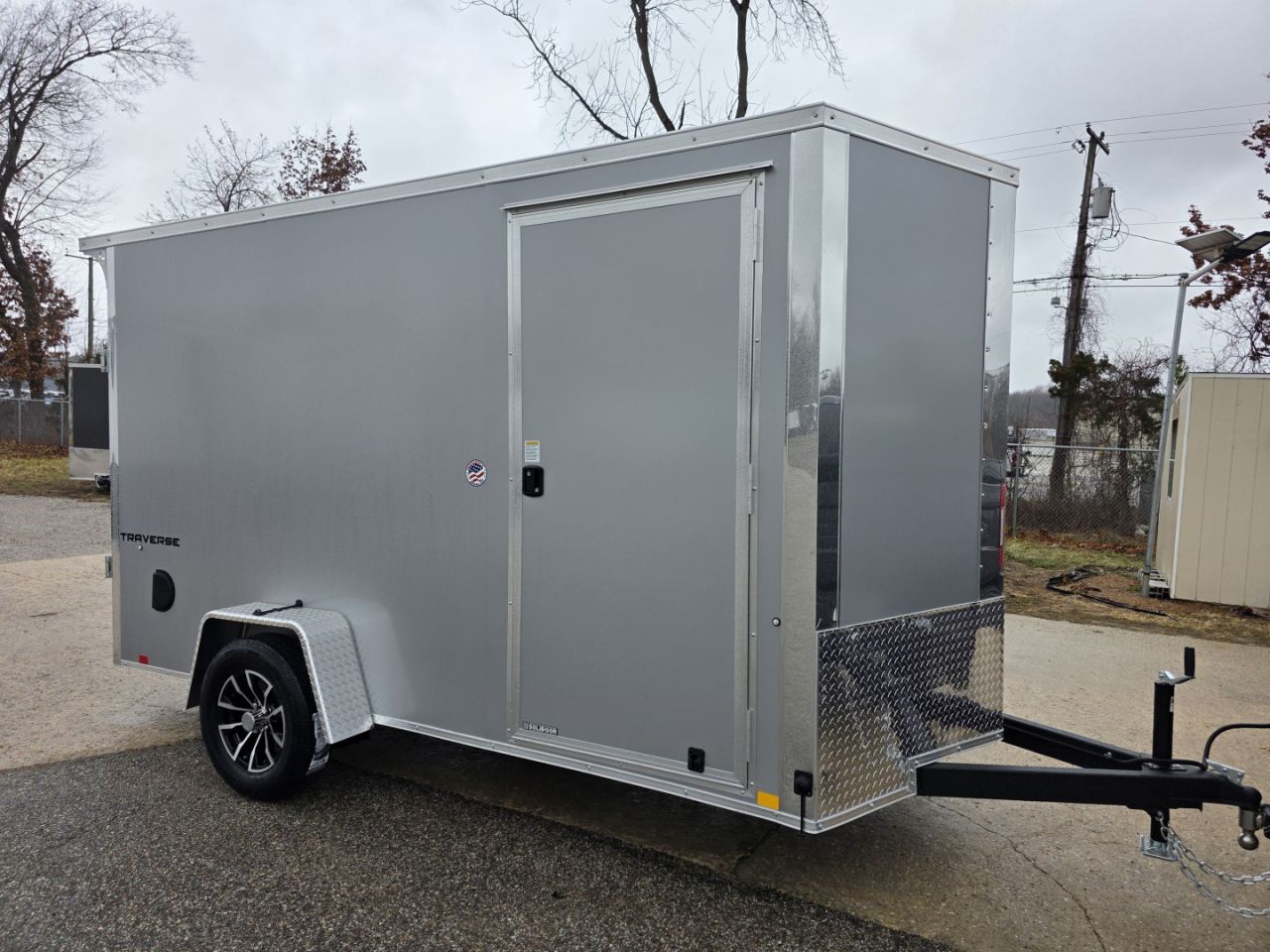 New 2026 Formula Trailers 6x12 6'6 INSIDE 080 SCREWLESS EXTERIOR ramp door DRINGS ALUMINUM WHEELS Cargo / Enclosed Trailer