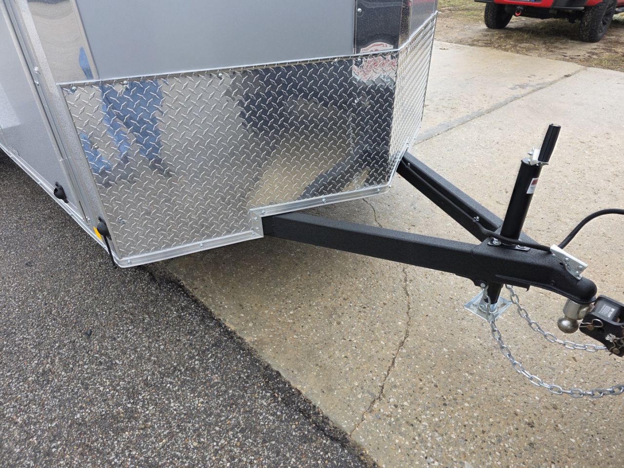 New 2026 Formula Trailers 6x12 6'6 INSIDE 080 SCREWLESS EXTERIOR ramp door DRINGS ALUMINUM WHEELS Cargo / Enclosed Trailer