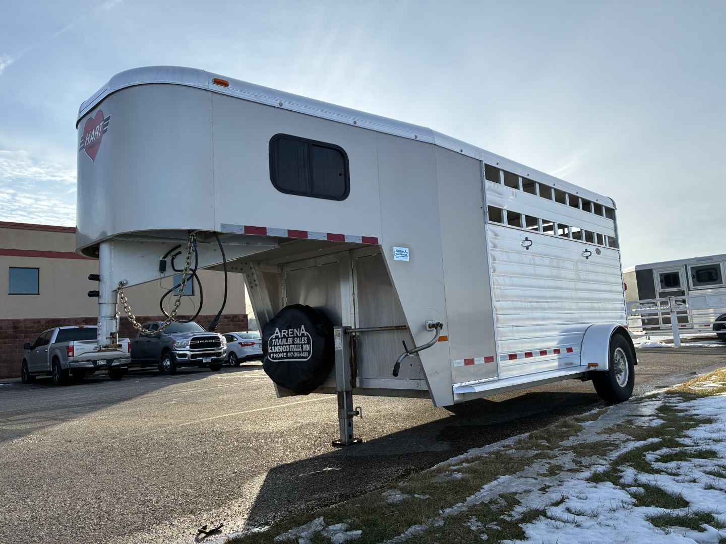 Used 2015 Hart Trailer Short Go Horse Trailer
