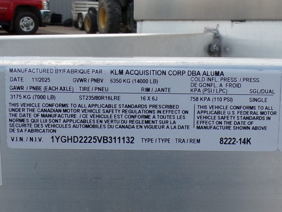2027 Aluma 8222-14K photo 9