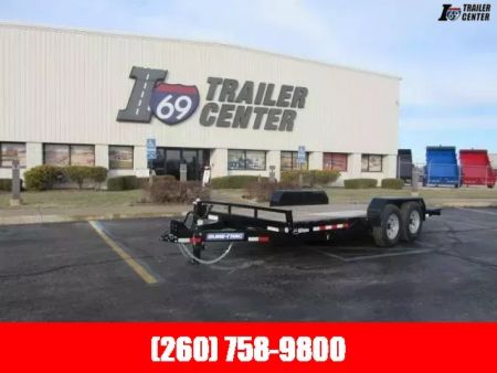 New 2026 Sure-Trac 7 x 18 Tilt Bed Equipment Trailer 14K Equipment Trailer