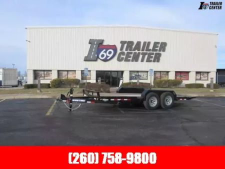 New 2026 Sure-Trac 7 x 18 Tilt Bed Equipment Trailer 14K Equipment Trailer