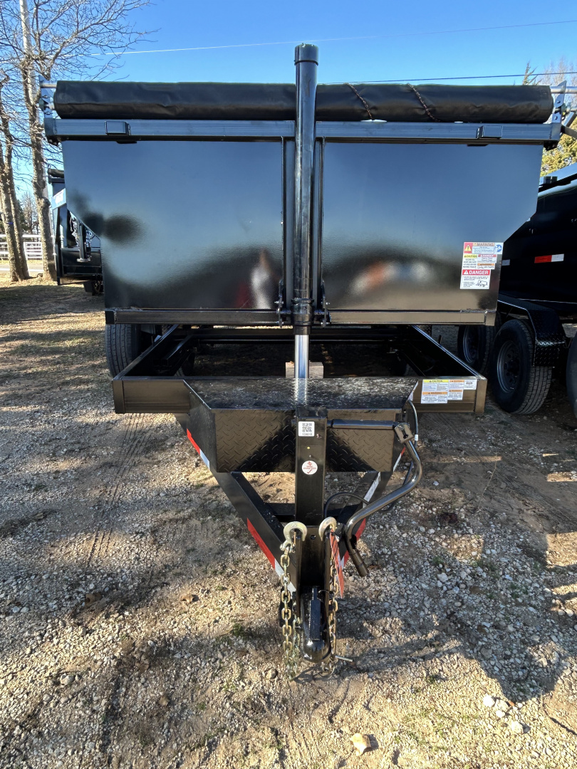 New 2026 Texas Pride Trailers 7x16x3 Tandem Axles Dump Trailer