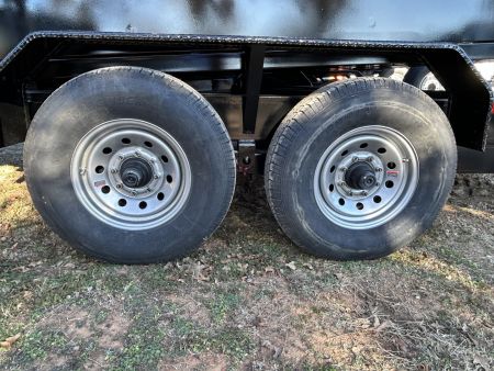 New 2026 Texas Pride Trailers 7x16x3 Tandem Axles Dump Trailer
